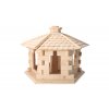 Vogelhaus aus Holz XL