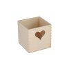 Holzständer mit Herz