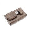 USB-Stick aus Holz 32 GB – dunkel