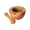 Mörser aus Olivenholz 12 cm
