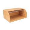 Bambus-Brotkasten BRILLANTE 40,5 x 27 x 17 cm mit Kunststoffdeckel