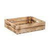 1368 1 opalena drevena bedynka 50 x 39 x 12 cm protiskluzova
