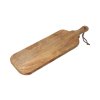 Schneidebrett aus Mangoholz mit Griff 50,5 x 16 cm