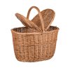 Picknickkorb aus Weide – oval