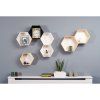 7131 3 prirodni police hexagon 31 x 27 x 13 cm