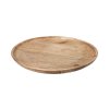 Serviertablett aus Mangoholz – 30 cm