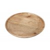Serviertablett aus Mangoholz – 30 cm