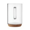 12963 1 skleneny hrnek s korkovym dnem 400 ml