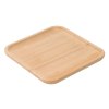 Stilvolles Holztablett quadratisch