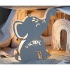 Kinderwandleuchte mit Namen - Elefant