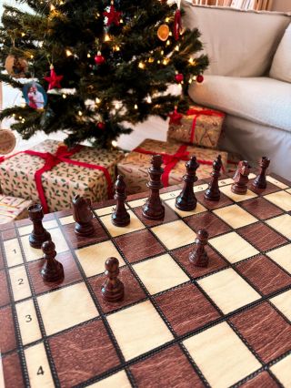 ♟️ Holzschach für kleine und große Spieler Schach hat eine besondere Ausstrahlung. Es verbindet die Familie, macht...